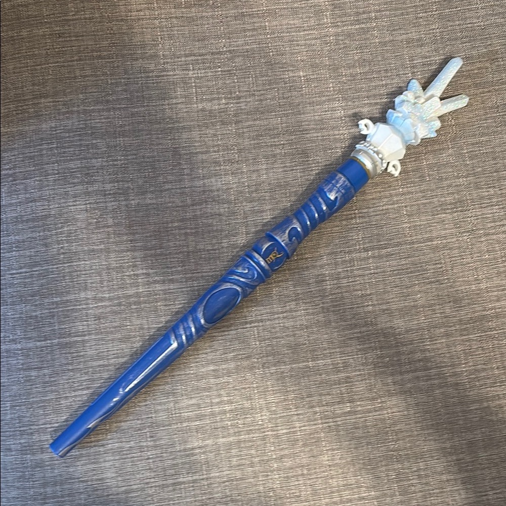 Blue and White MagiQuest Wand plus Topper